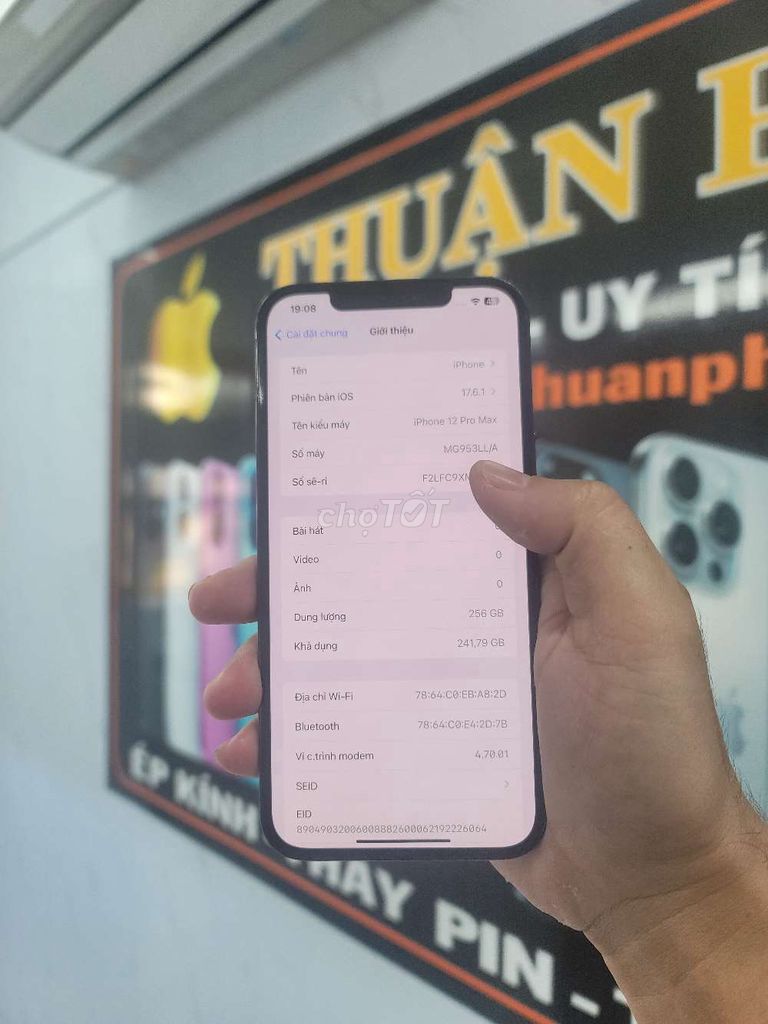 iPhone 12 Pro Max 256GB Xanh Quốc tế