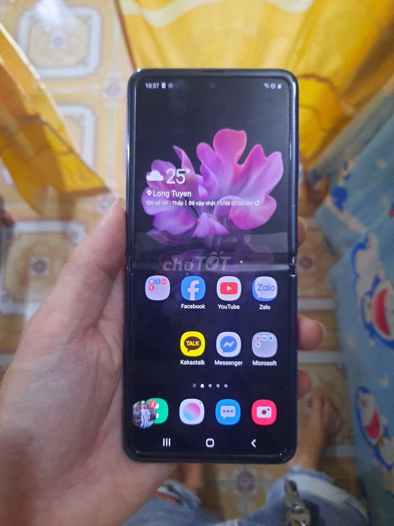 Samsung Galaxy Z Flip 256GB Tím. Mua bán Điện thoại tại Quận Ninh Kiều Cần Thơ được đăng bởi Khang hình 1