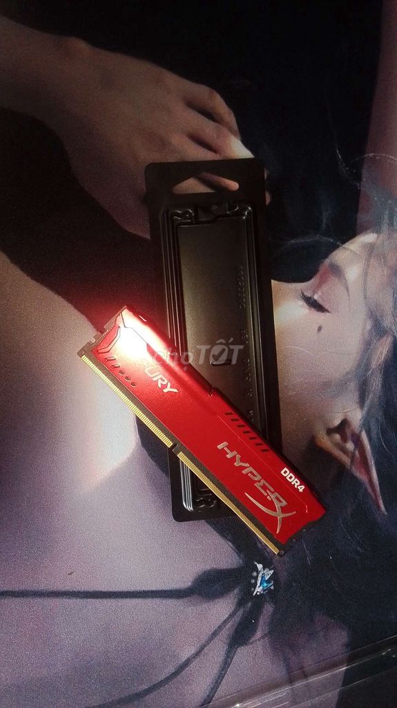 RAM Kingston Fury 4GB DDR4 Đỏ Mới. Mua bán Linh kiện (RAM, Card...) tại Huyện Ninh Giang Hải Dương được đăng bởi Bùi thế long Bùi hình 1