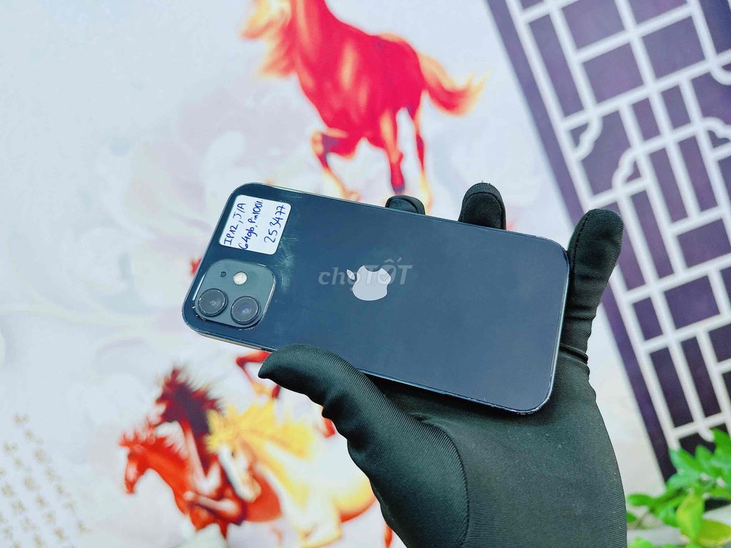 iPhone 12 64G Đen quốc tế pin new 100% giá iuuuu. Mua bán Điện thoại tại Quận Hải Châu Đà Nẵng được đăng bởi TUẤN LUXURY MOBILE ĐÀ NẴNG hình 1