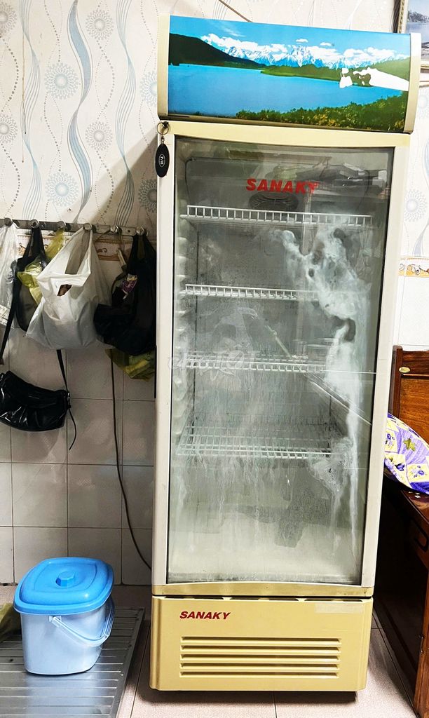 Tủ mát Sanaky 240 lít Trắng Đã dùng. Mua bán Tủ lạnh tại Thành phố Cà Mau Cà Mau được đăng bởi  Nguyễn Quang hình 1