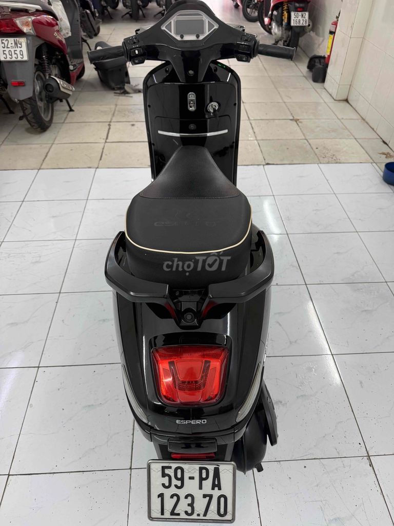 Скутер ESPERO Diamond Pro 50cc, 2024 г., черный глянцевый, пробег 7500 км