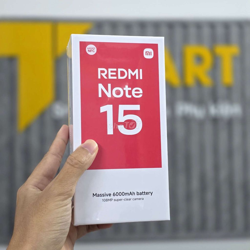 Xiaomi Redmi Note 15 Ram 8/128 New. Mua bán Điện thoại tại Quận Thanh Khê Đà Nẵng được đăng bởi Tú MB hình 1