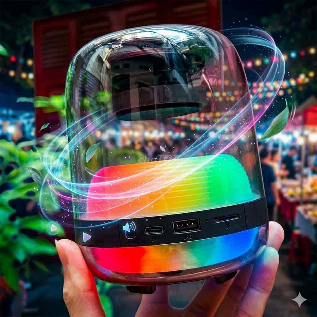 Loa Bluetooth Đèn LED RGB 360 độ. Mua bán Tivi, Âm thanh tại Quận Ba Đình Hà Nội được đăng bởi minh đạo hình 1