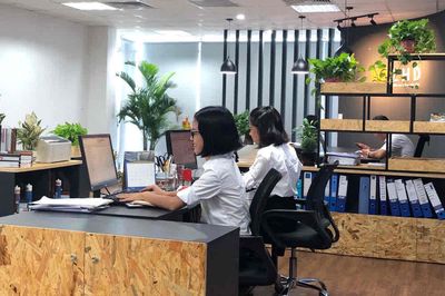 TUYỂN NỮ LỄ TÂN VĂN PHÒNG ♦️LƯƠNG CAO
