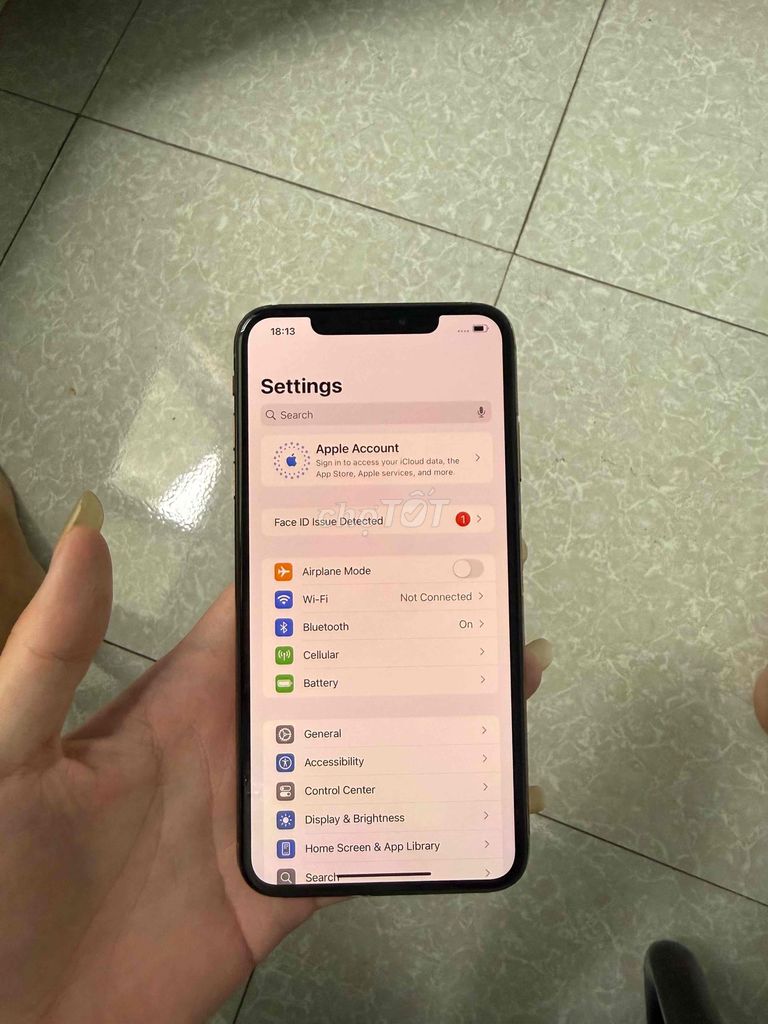 Apple iPhone XS Max Vàng Đã sử dụng Mất Face ID. Mua bán Điện thoại tại Huyện Đan Phượng Hà Nội được đăng bởi Nguyen Manh Cuong hình 1