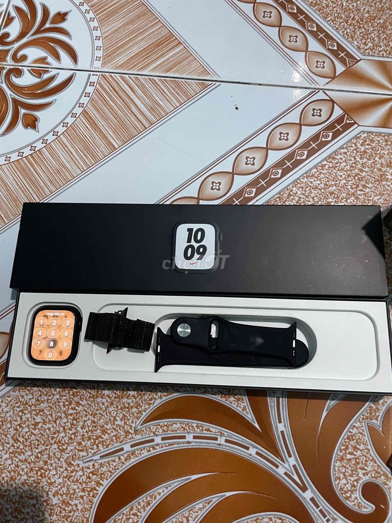 Apple Watch Series 7 Đen  pin87% fullbook. Mua bán Thiết bị đeo thông minh tại Thành phố Thủ Đức Tp Hồ Chí Minh được đăng bởi nubita hình 1