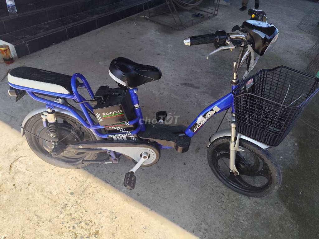 Xe đạp điện Sonsu bình hoạt động ok.. Mua bán Xe điện tại Huyện Chợ Gạo Tiền Giang được đăng bởi Minh Trí _ Tiền Giang hình 1