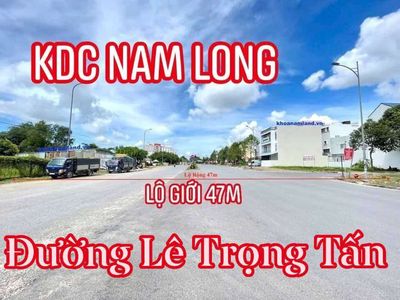 NỀN ĐƯỜNG LÊ TRỌNG TẤN KHU DÂN CƯ NAM LONG
