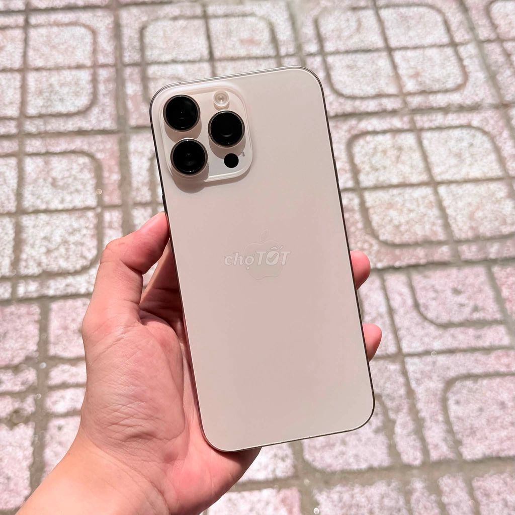 Apple iPhone 16 Pro Max 256GB Vàng Đã sử dụng. Mua bán Điện thoại tại Quận Phú Nhuận Tp Hồ Chí Minh được đăng bởi Hội Đồ Điện Tử hình 1