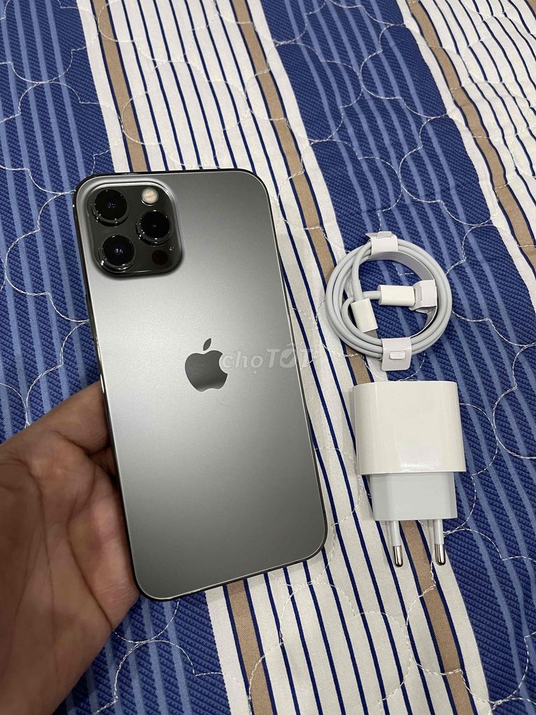 iPhone 12 ProMax 128G QT Full Zin Xài Kĩ Pin 94%. Mua bán Điện thoại tại Quận Gò Vấp Tp Hồ Chí Minh được đăng bởi Kim Phát Lộc hình 1
