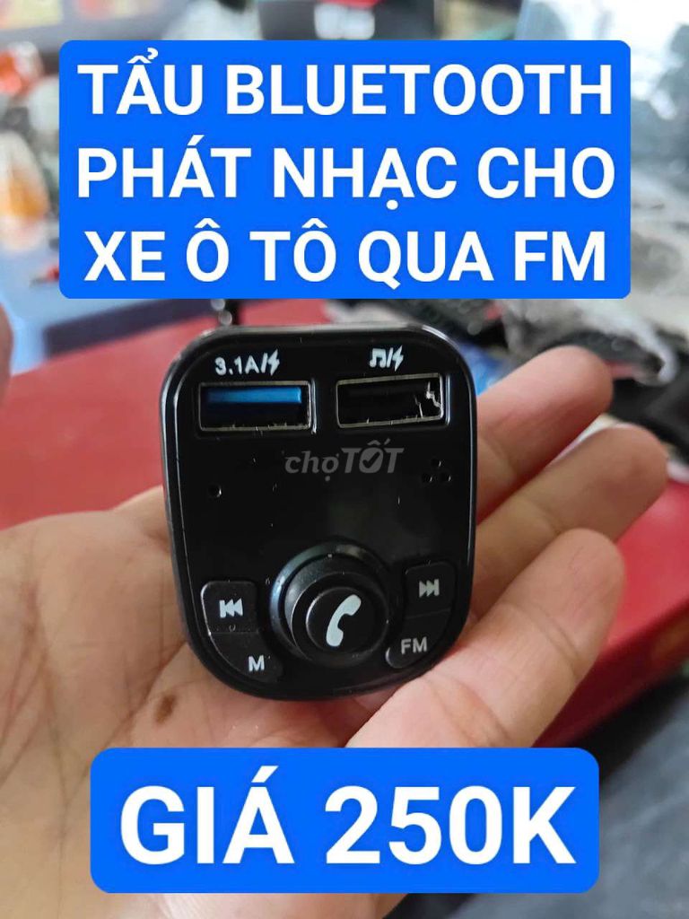 Tẩu Bluetooth Xe Ô Tô Bình Dương Dịch Vụ Lắp Đặt. Dịch vụ tại Thành phố Thủ Dầu Một Bình Dương được đăng bởi Cửa Hàng Thành Đạt hình 1