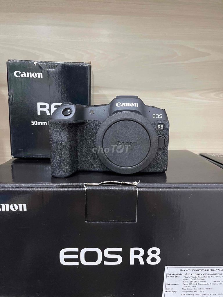 Máy ảnh Canon EOS R8 RF50 f1.8 Đen. Mua bán Máy ảnh, Máy quay tại Quận Nam Từ Liêm Hà Nội được đăng bởi Nghia Nguyen hình 1