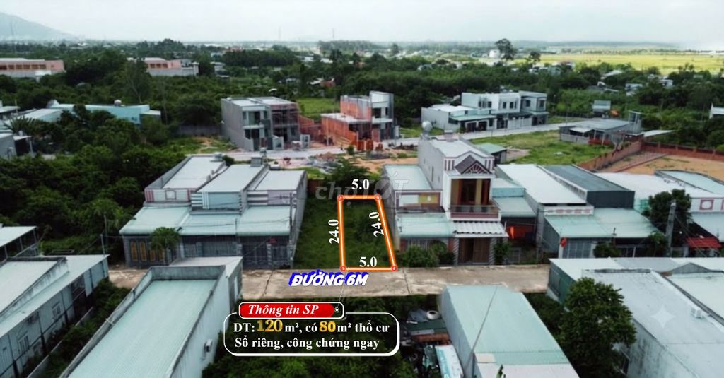 🔥 CHỈ HƠN 1TỶ – SỞ HỮU LÔ ĐẤT 120 M² TẠI XÃ LONG ĐIỀN🔥