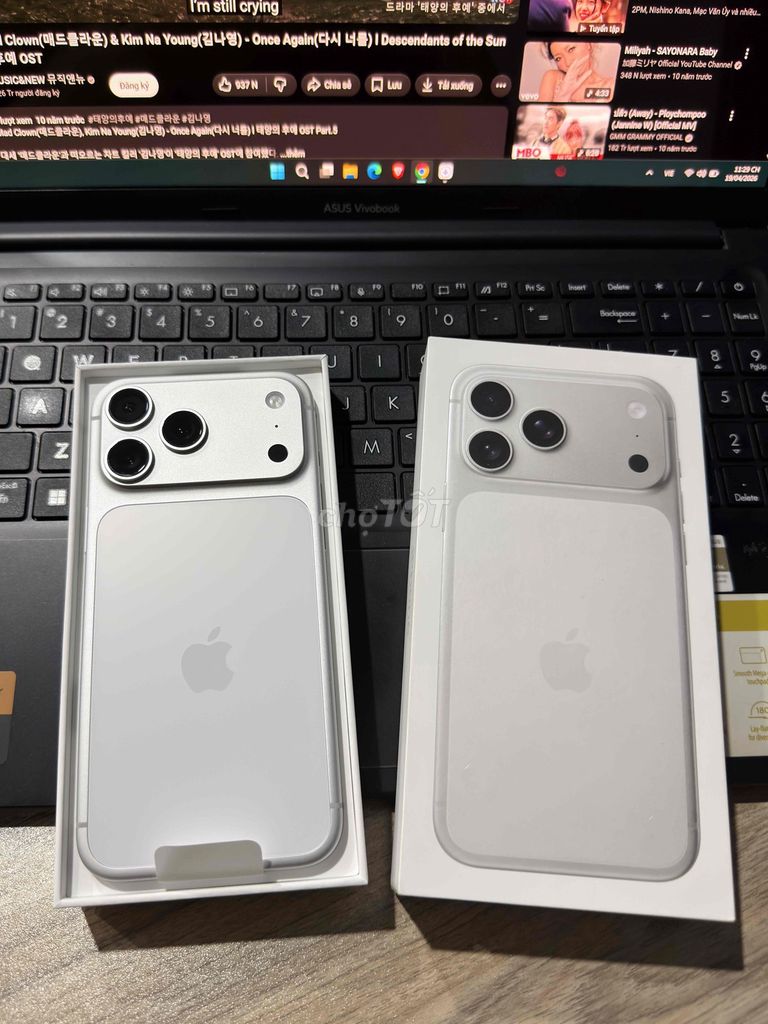 Iphone 17 Pro Max 1Tb màu Bạc leng keng Fullbox. Mua bán Điện thoại tại Quận 5 Tp Hồ Chí Minh được đăng bởi Minh Anh  hình 1