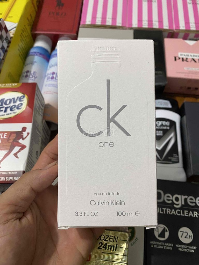 Nước Hoa Unisex Calvin Klein CK one -100ml. Mua bán Nước hoa tại Thị xã Ngã Năm Sóc Trăng được đăng bởi HaoTrinh shop hình 1