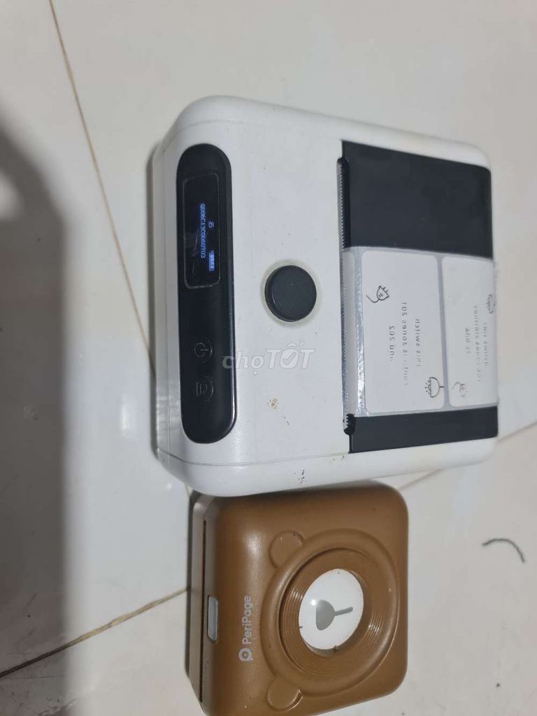 Máy in nhiệt PeriPage Trắng Đã dùng. Mua bán Đồ dùng văn phòng tại Quận Gò Vấp Tp Hồ Chí Minh được đăng bởi Võ Thanh Phốt hình 1