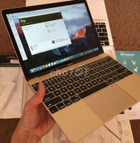 Macbook retina M3 gold 8g 512gb đẹp sang