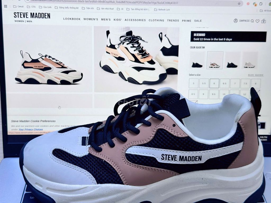 Giày xuất Mỹ - Steve Madden (New-giá store 3tr). Mua bán Giày dép tại Quận Tân Bình Tp Hồ Chí Minh được đăng bởi Bùi Chí Thức hình 6