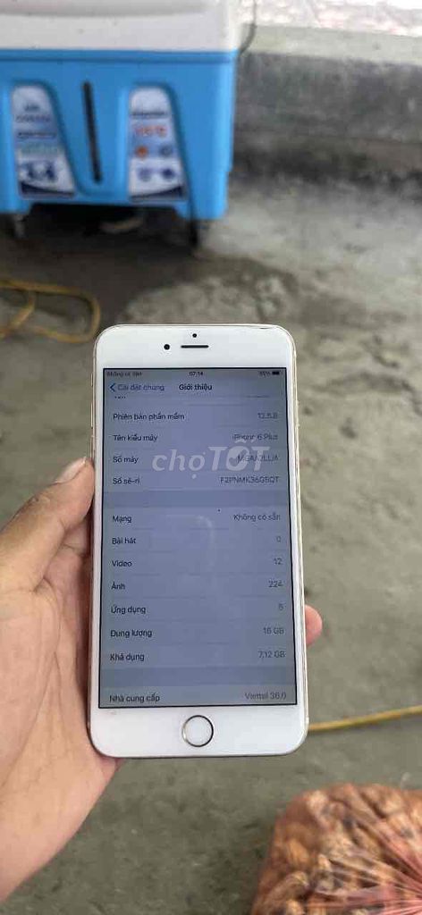 Apple iPhone 6 Plus 16GB Vàng Hỏng màn hình. Mua bán Điện thoại tại Quận Hà Đông Hà Nội được đăng bởi Hiệp hình 1