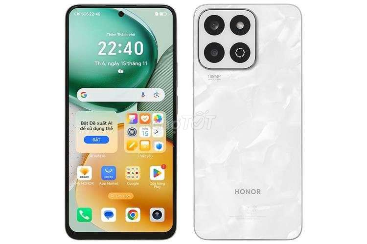 Honor X7c 256GB Trắng. Mua bán Điện thoại tại Thành phố Mỹ Tho Tiền Giang được đăng bởi Bảo Lê hình 1