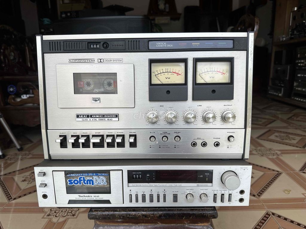 Đầu cassette Akai GXC-510D Bạc. Mua bán Tivi, Âm thanh tại Huyện Hòa Vang Đà Nẵng được đăng bởi Xuân Tiến hình 1