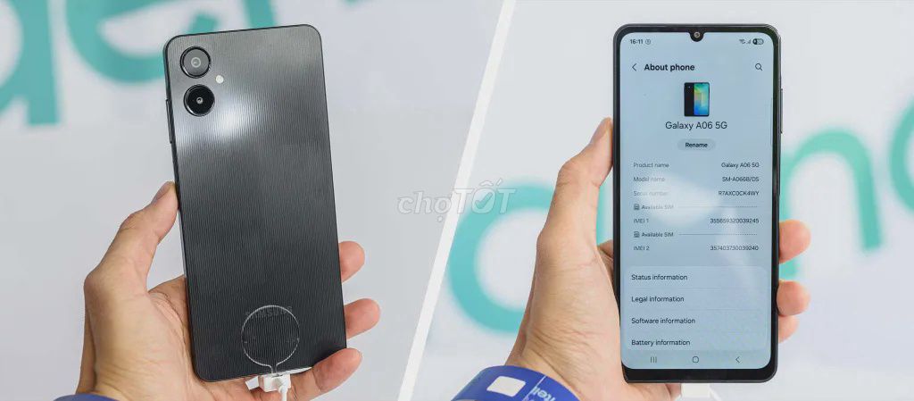 Samsung Galaxy A06 5G Đen Mới -  GÓP TƯ NHÂN. Mua bán Điện thoại tại Quận 12 Tp Hồ Chí Minh được đăng bởi THIỆN ĐIỆN MÁY TRẢ GÓP  hình 1
