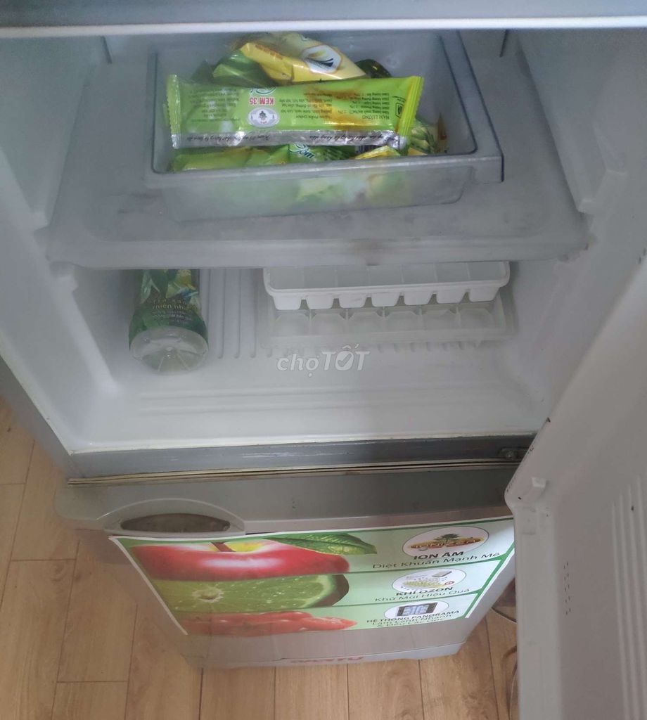 0928779596 - Tủ lạnh Sanyo 2 ngăn quạt gió, gọn tiết kiệm điện