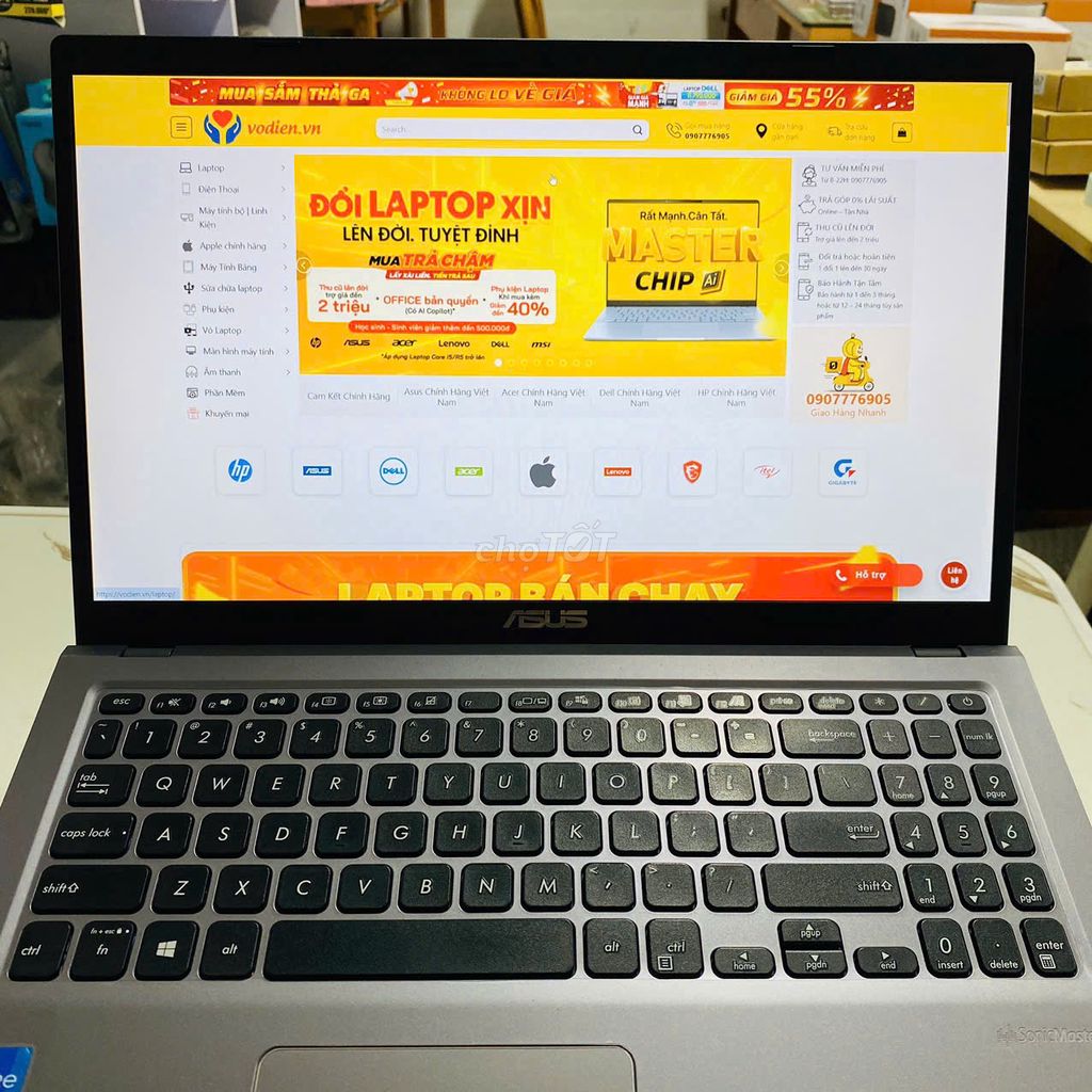 ASUS VivoBook X515EA-BR1409T i5-1135G7-8GB-512GB. Mua bán Laptop tại Quận Ninh Kiều Cần Thơ được đăng bởi Võ Diện hình 1