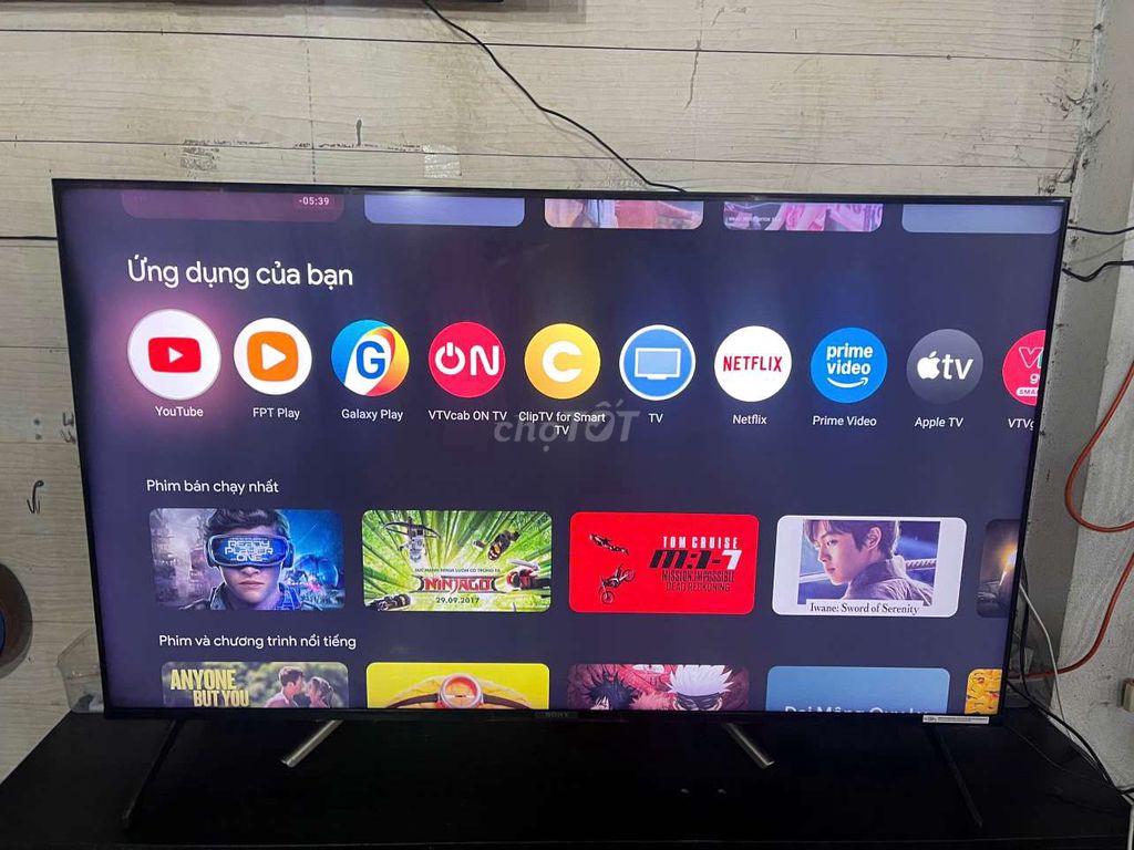 Smart Tivi Sony 55 inch đời cao cấp 2022 lỗi nhẹ