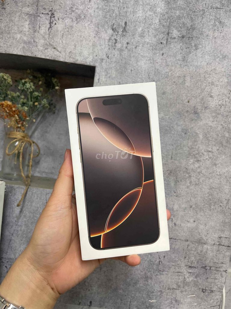 IPhone 16 Pro Max 256GB Sa Mạc Qte Mỹ New 100%