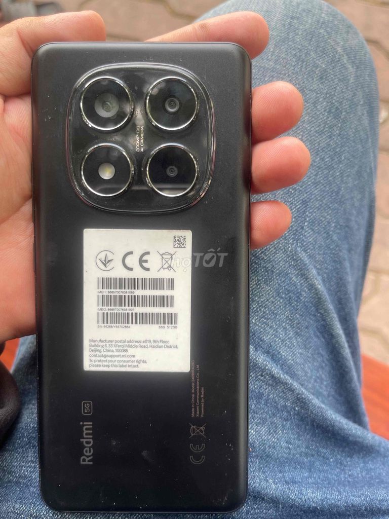 Xiaomi Redmi Note 14 5G 12GB/512GB Đen. Mua bán Điện thoại tại Thành phố Thủ Dầu Một Bình Dương được đăng bởi leanhpi hình 1