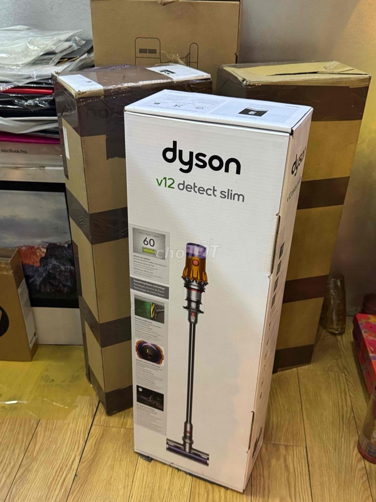 MÁY HÚT BỤI DYSON V12 DETECT SLIM MỚI NGUYÊN