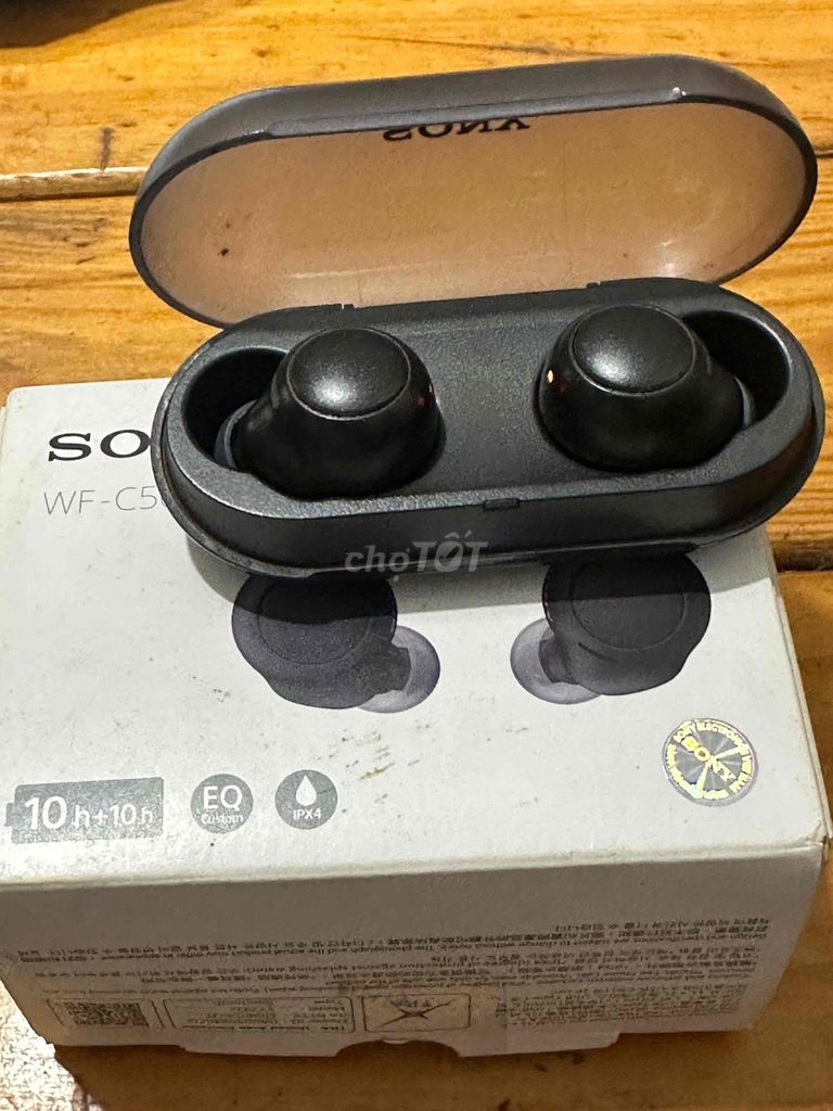 Tai nghe Sony WF-C500 Đen Việt Nam IPX4. Mua bán Tivi, Âm thanh tại Huyện Hóc Môn Tp Hồ Chí Minh được đăng bởi Thanh trần hình 1