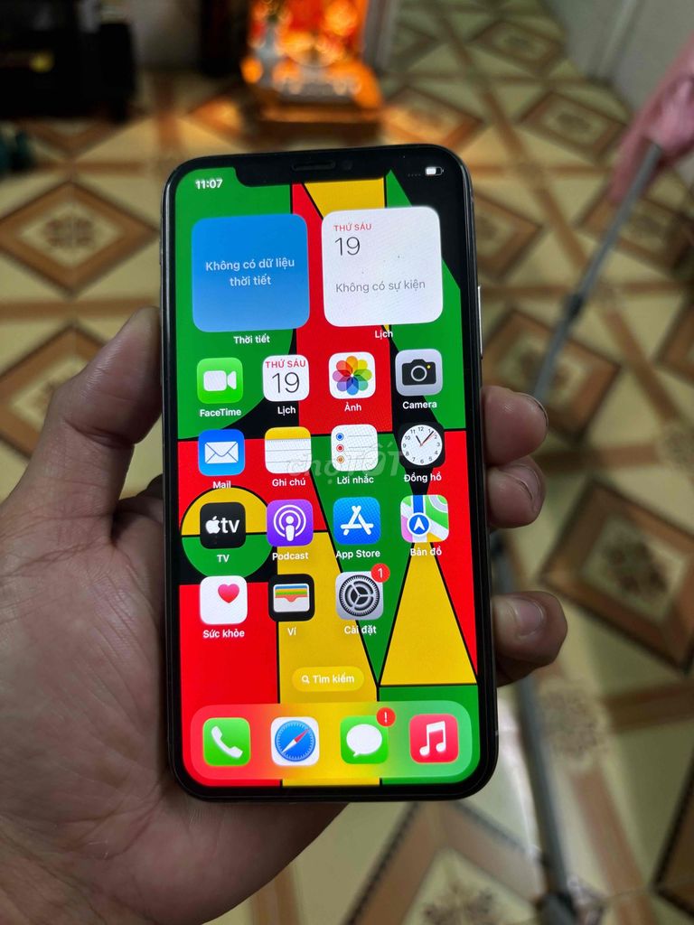 Apple iPhone X 64GB màn lk,full iCloud sạch. Mua bán Điện thoại tại Thành phố Biên Hòa Đồng Nai được đăng bởi LUCAS 6868 hình 1