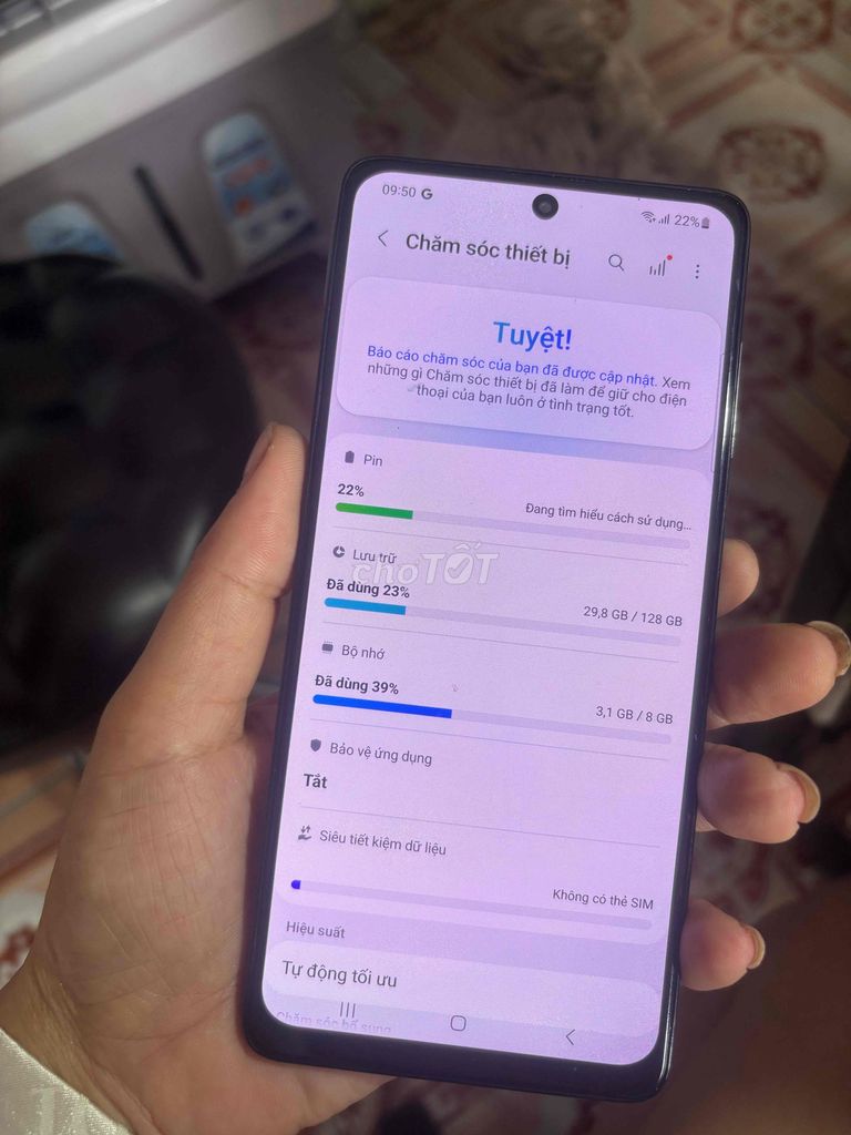 Samsung A71 128GB Trắng. Mua bán Điện thoại tại Quận Bình Tân Tp Hồ Chí Minh được đăng bởi Đường Minh hình 1