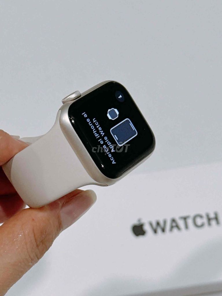 Apple Watch Series 2 40mm starlight fulbox pin 91%. Mua bán Thiết bị đeo thông minh tại Quận 3 Tp Hồ Chí Minh được đăng bởi Kim Thanh  hình 1