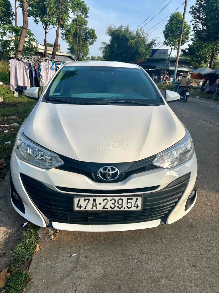 Toyota Vios 2019 E màu Trắng. Mua bán Ô tô tại Thị xã Bến Cát Bình Dương được đăng bởi du hình 1
