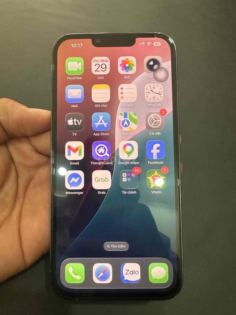 Apple iPhone 13 Pro Max 128GB Xám xi măng. Mua bán Điện thoại tại Thành phố Buôn Ma Thuột Đắk Lắk được đăng bởi Nguyễn Tiến Giảng hình 1