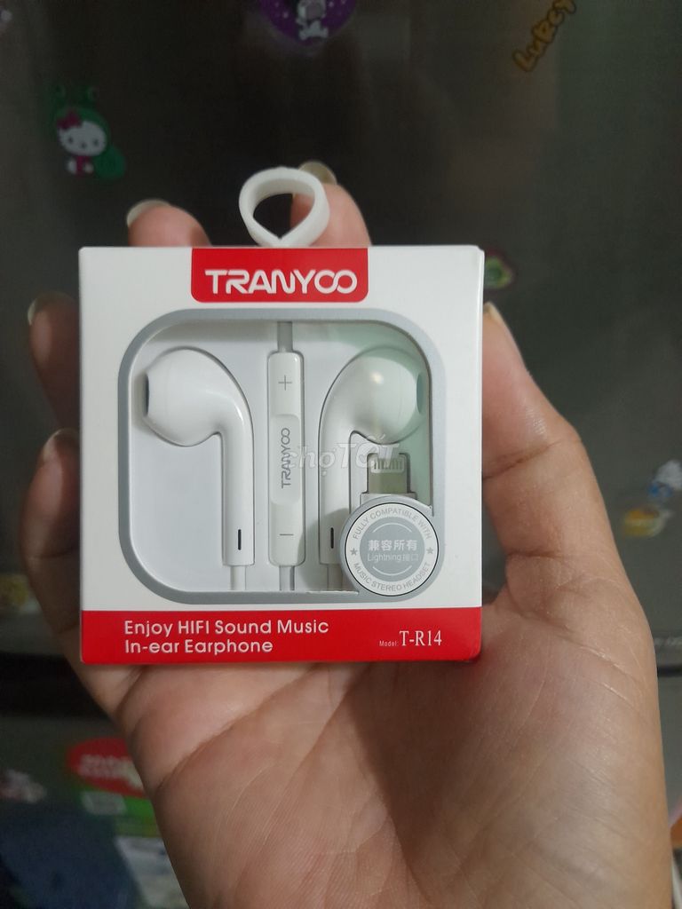 Tai nghe TRANYOO T-R14 Trắng. Mua bán Tivi, Âm thanh tại Thành phố Thuận An Bình Dương được đăng bởi chí công Bùi hình 1