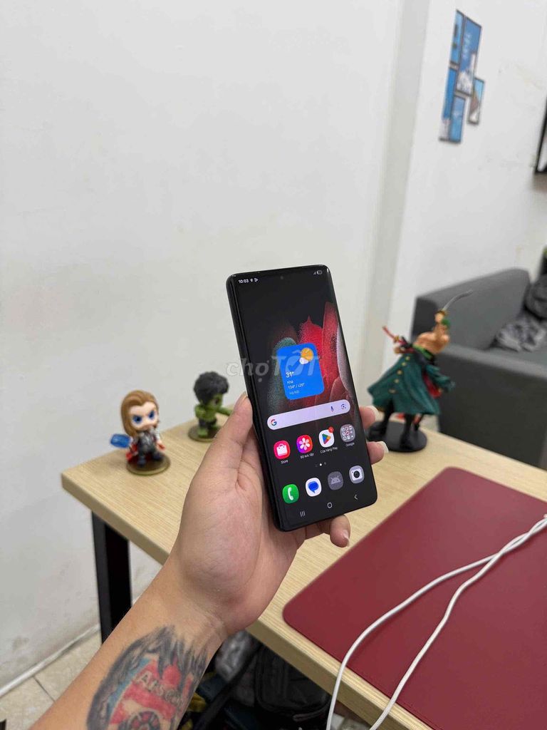 Samsung S21 Ultra 128GB Đen. Mua bán Điện thoại tại Quận Đống Đa Hà Nội được đăng bởi KT Hà Nội Mobile hình 1