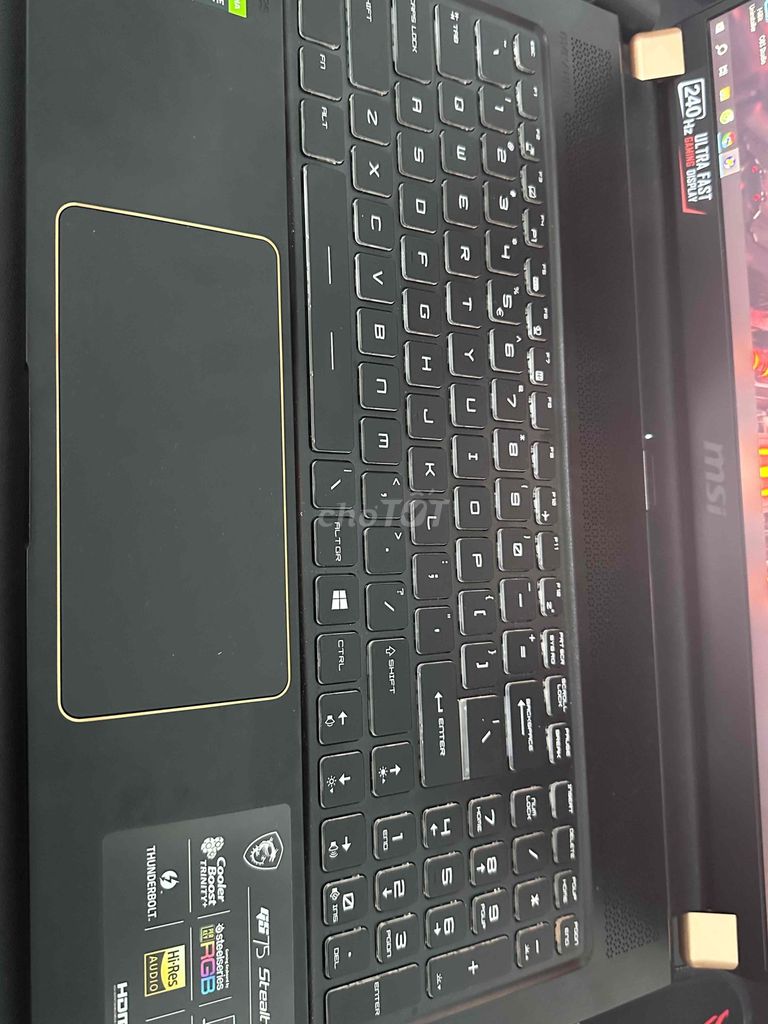 MSI GS75 Stealth i7-10th GTX 2070. Mua bán Laptop tại Huyện Xuyên Mộc Bà Rịa - Vũng Tàu được đăng bởi Tên chưa cung cấp hình 1