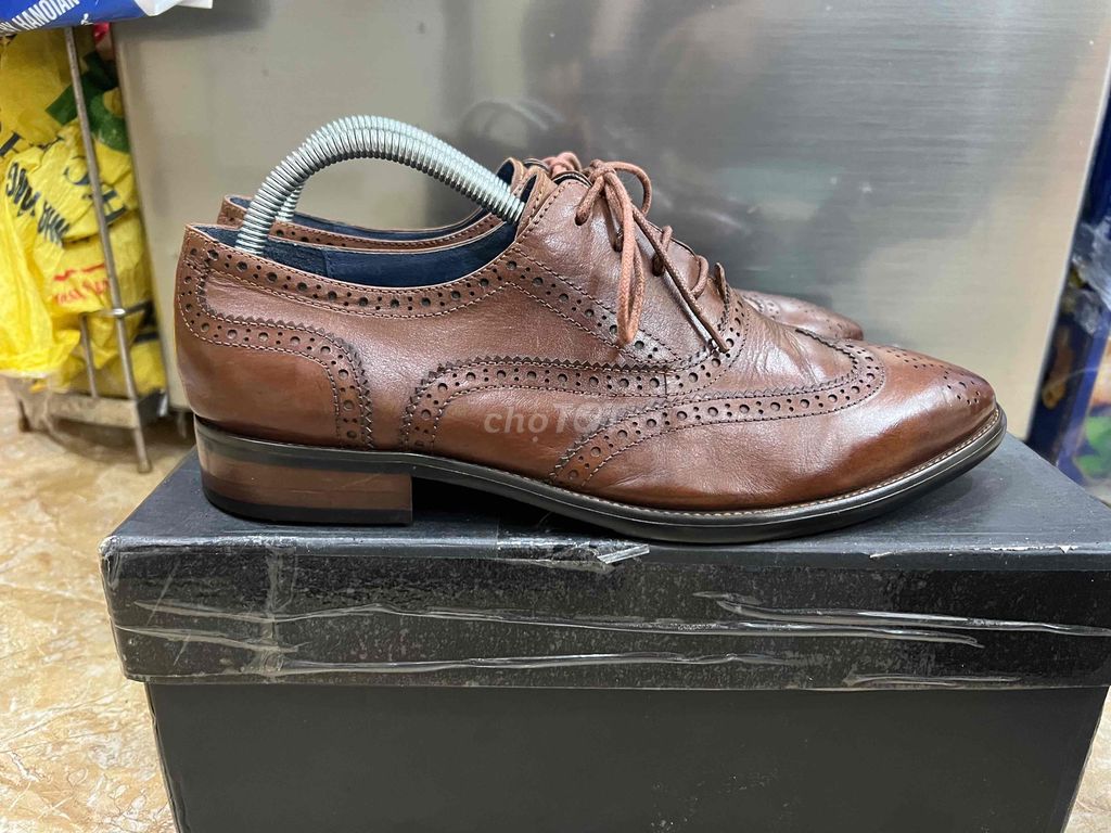 giày oxford wingtip alessandro luigi sỉze 41