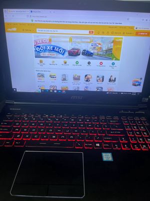 Laptop Gaming MSI GE62 6QD (Chai pin)