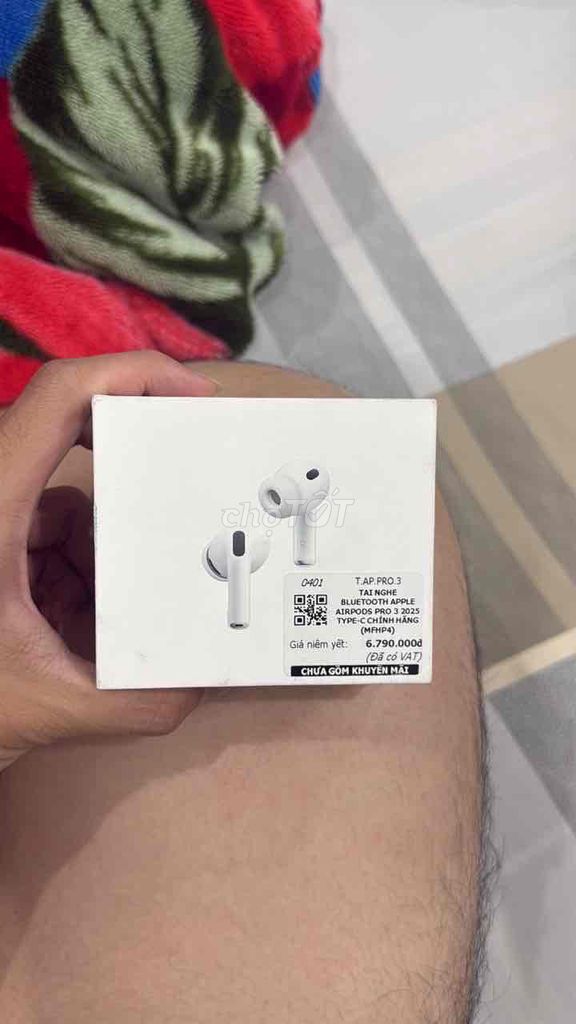 Tai nghe Apple AirPods Pro 3 Trắng. Mua bán Tivi, Âm thanh tại Quận Cẩm Lệ Đà Nẵng được đăng bởi Ngô Tấn Huy hình 1