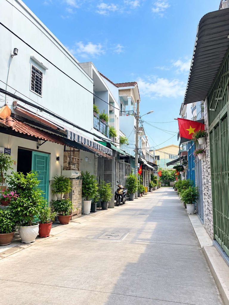 🇻🇳2 TẦNG - 4,5❌14-KDC NAM HÙNG VƯƠNG - SÁT BÌNH PHÚ Q6⭐HẺM 6M XE TẢI 
