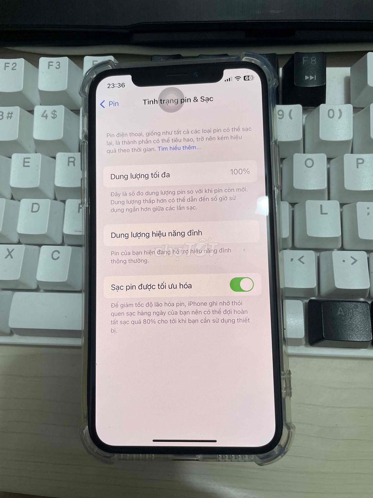 Apple iPhone X 256GB Trắng. Mua bán Điện thoại tại Quận Bình Thạnh Tp Hồ Chí Minh được đăng bởi Hoàng Chế Trung hình 1