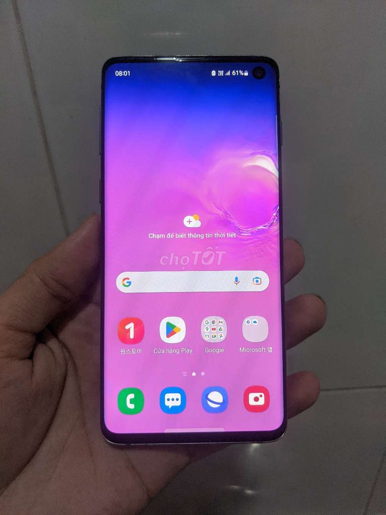 Samsung S10 màn sáng đẹp có gl