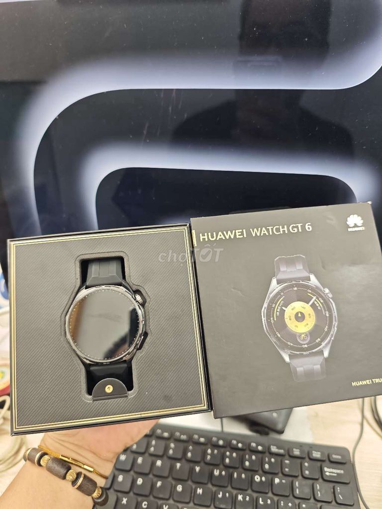 Huawei GT6 Sport Thép Đen. Mua bán Thiết bị đeo thông minh tại Quận Hải Châu Đà Nẵng được đăng bởi Nguyễn Hưng hình 1
