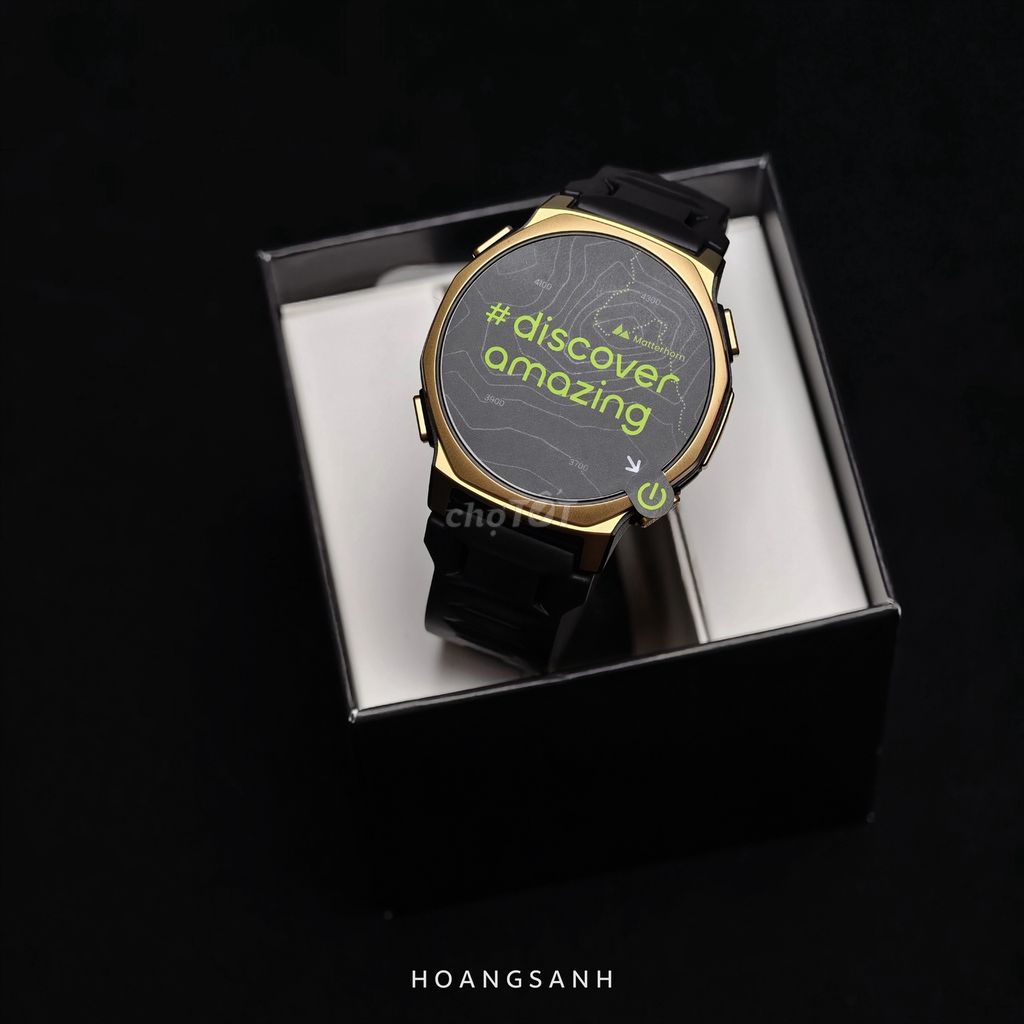 Amazfit T-Rex 3 Pro 44mm Đen Vàng Chính Hãng New. Mua bán Thiết bị đeo thông minh tại Quận 11 Tp Hồ Chí Minh được đăng bởi HOÀNG SANH SPORTS hình 1